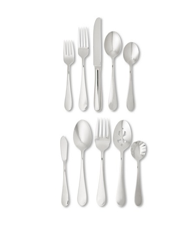 Wallace 65-Piece Continental Classic Flatware Set, Silver