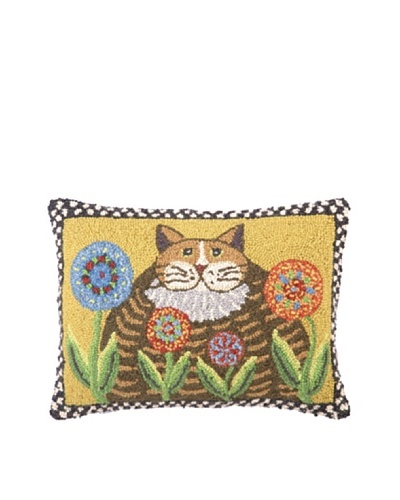 Warren Kimble Fatty Cat Hook Pillow