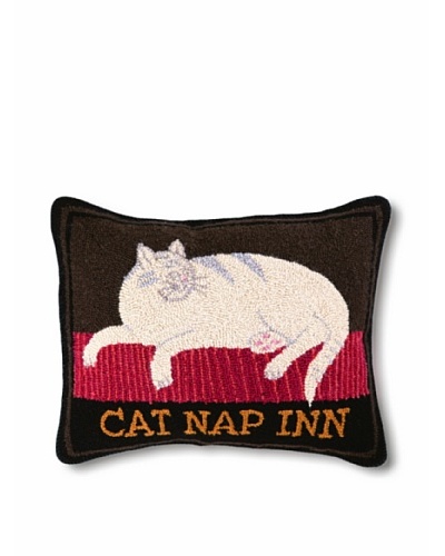 Warren Kimble Hook Pillow, Cat Nap Inn, 16″ x 20″