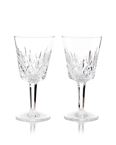 Waterford Pair of Lismore Goblets