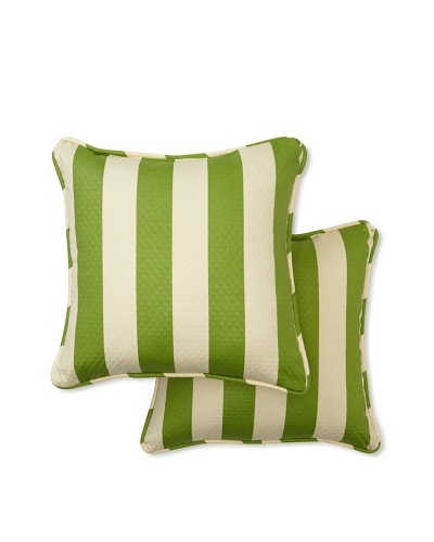Set of 2 Solstice Square Decorative Throw Pillows [Cactus]