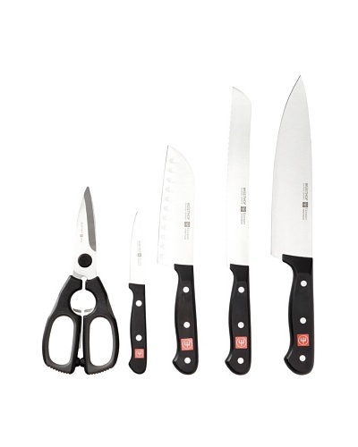 Wusthof 6-Piece Gourmet Flat Knife Set