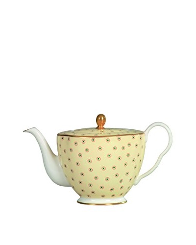 Wedgwood Polka Dot Teapot, Yellow