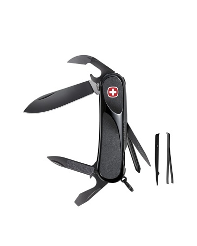 Wenger Blackout EvoGrip 10 Swiss Army Knife, 3.25