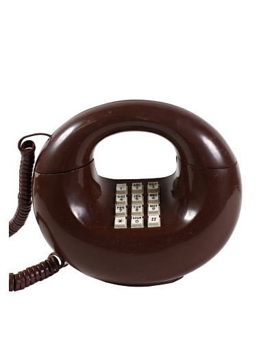 Western Electric Vintage Telephone, Brown