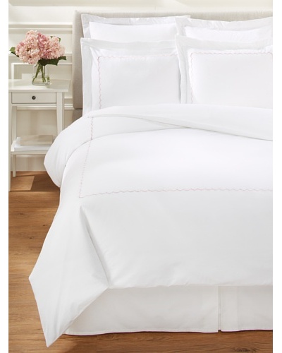 Westport Linens Scalloped Duvet Cover Set