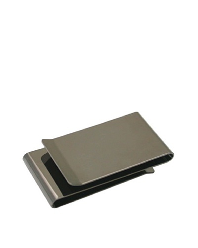 Wilouby Gun-Metal Double Sided Money Clip