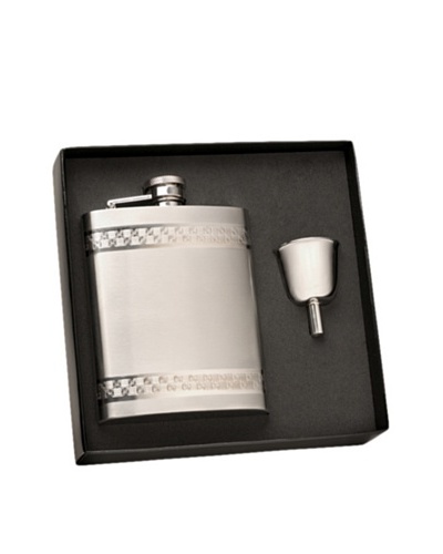 Wilouby Stainless Steel Flask in Gift Box with Funnel
