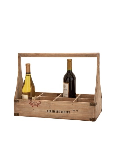 Wooden Wine Basket