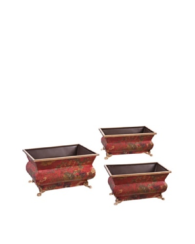 Winward Set of 3 Summer Flower Planters