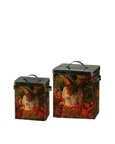 Winward Set of 2 Garden Canisters