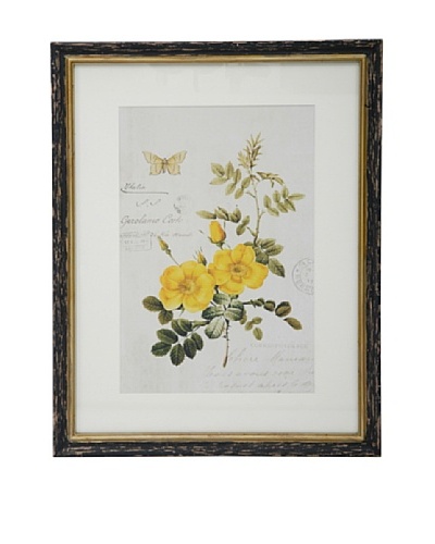 Winward Botanic Print, Yellow