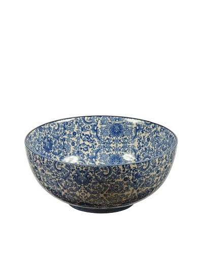 Winward Toile 10″ Bowl, Blue