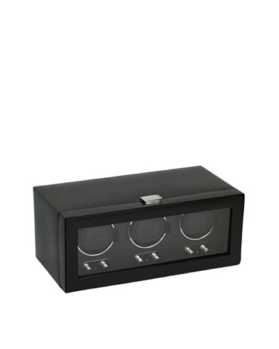 Wolf Designs 270202 Heritage Module 2.1 Triple Watch Winder with Cover