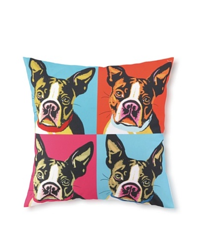 Woofhol Boston Pillow