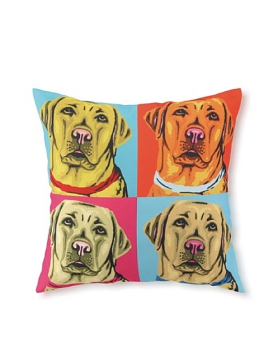 Woofhol Lab Pillow