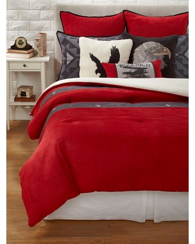 Woolrich Eagle’s Nest Comforter Set [Red]