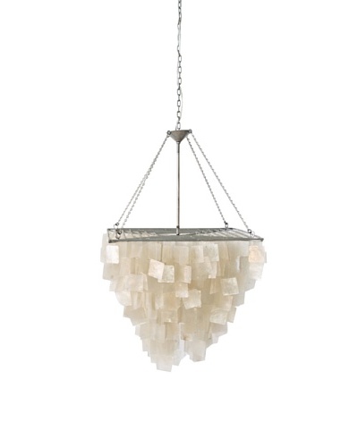 World’s Away Capiz Shell Chandelier