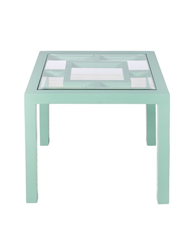 World’s Away Sag Harbor Outdoor/Indoor Table [Turquoise]