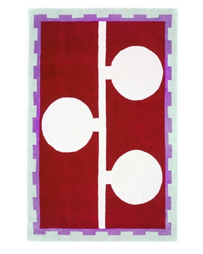 Chivalry for XpressWeave Rose Rug [Red/Lilac/White/Gray]