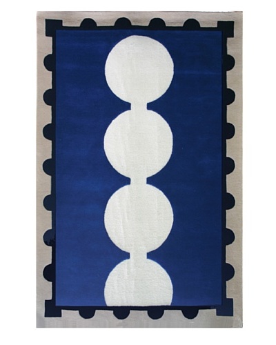 Chivalry for XpressWeave Baron Rug [Blue/Black/White]