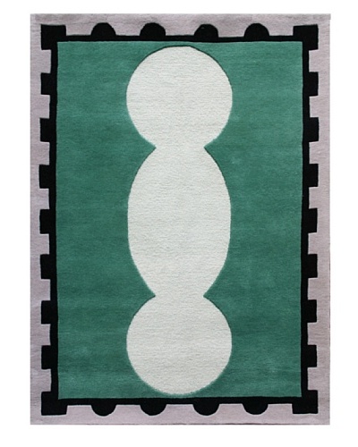 Chivalry for XpressWeave Griffin Rug [Green/Black/White]