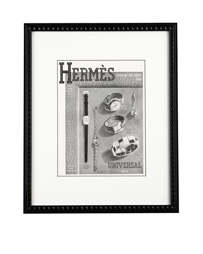 Hermes watch publicity 1939, 10″ X 13″As You See