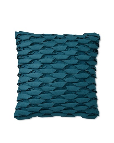 Zalva Uba Decorative Pillow, Teal, 18″ x 18″