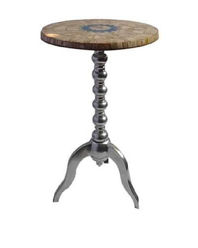 Zanzi Bone Inlay Top Cocktail Table