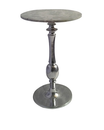 Zanzi White Marble Top Cocktail Table