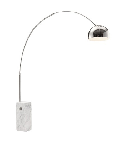 Zuo Ion Floor Lamp, Chrome