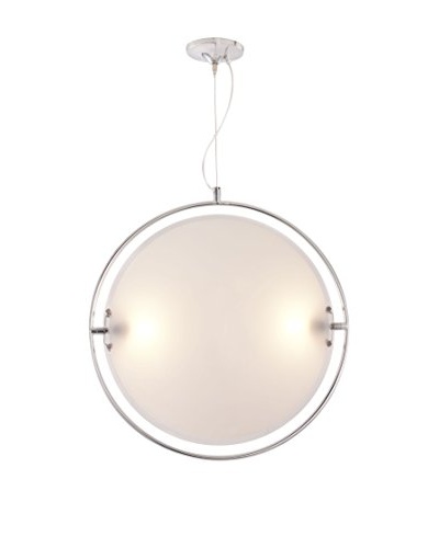 Zuo UFO Ceiling Lamp, Chrome