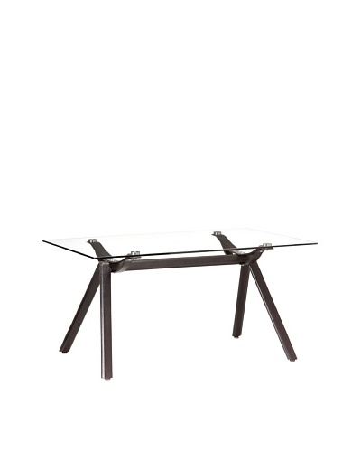 Zuo Vex Dining Table, Espresso