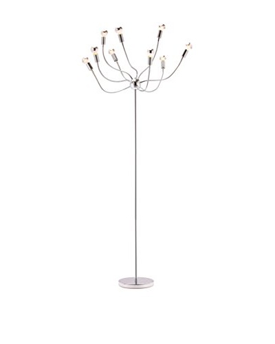 Zuo Stellar Floor Lamp, Chrome