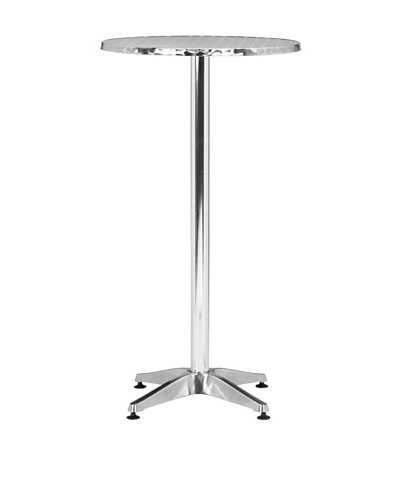 Zuo Outdoor Café Bar Table, Aluminum