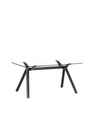 Zuo Vex Dining Table, Black