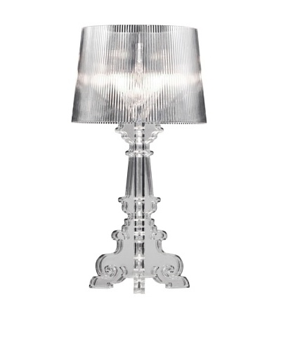 Zuo Salon L Table Lamp, Clear