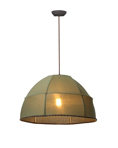Zuo Marble Ceiling Lamp, Pea Green
