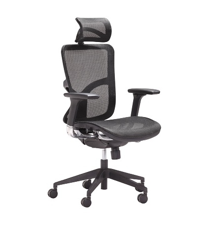 Zuo Harlean High-Back Office Chair [Black]