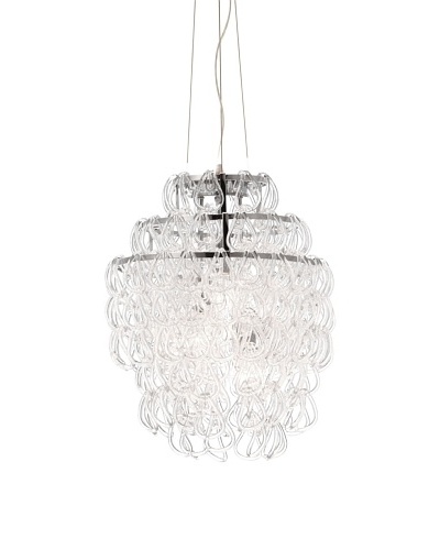 Zuo Cascade Ceiling Lamp, Clear