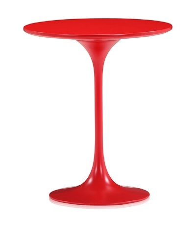 Zuo Modern Wilco Side Table, Red